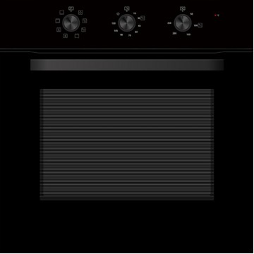 Davoline 801228027 Plane BIO 0875 BL Φούρνος άνω Πάγκου 75lt Π59.5εκ. Μαύρος